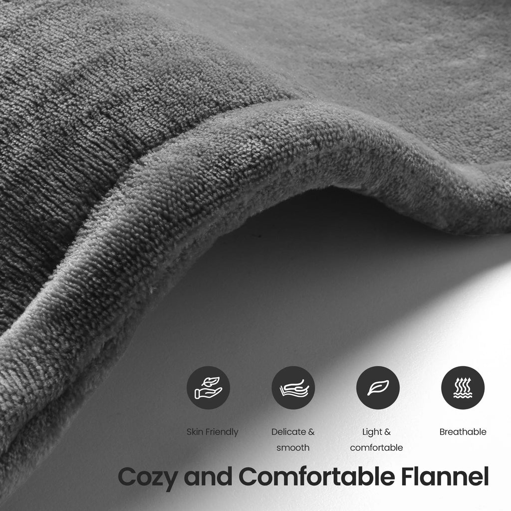 Extra Large Heating Pad for Shoulders Neck and Back, 9 Temperature Settings, FSA HSA Eligible, 19"X 24", Birthday Christmas Gifts for Women Men - Gray